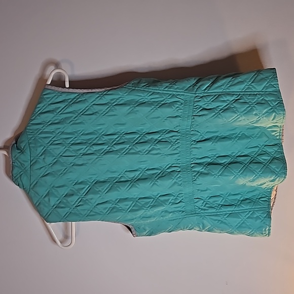 Old Navy Teal and Gray Reversable Vest Medium - Picture 5 of 14